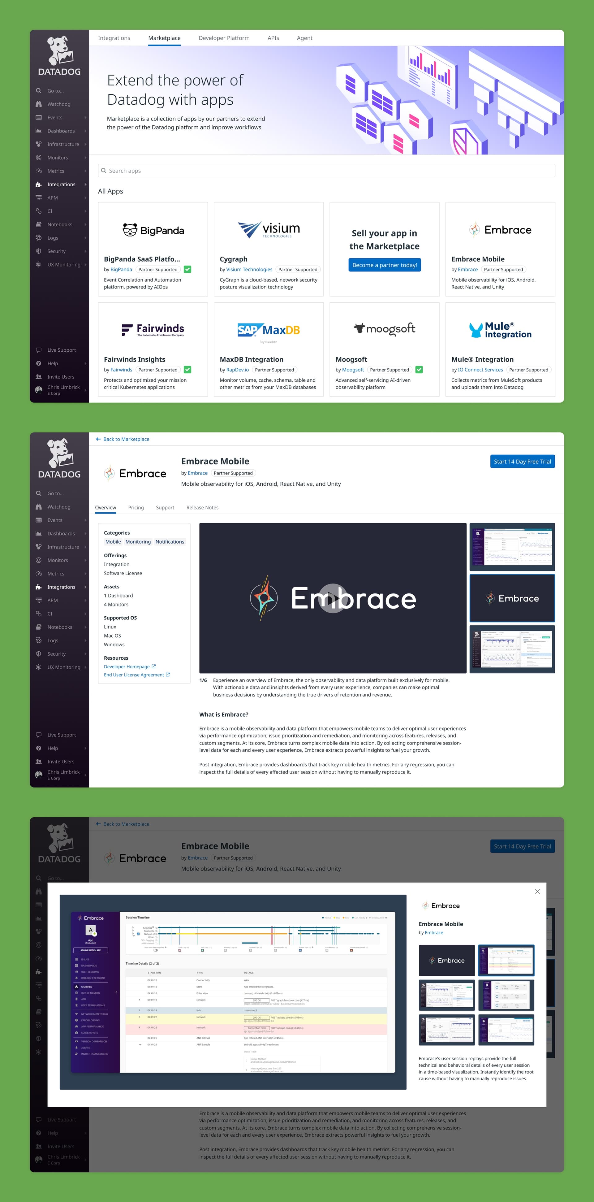 Integrations & Marketplace screenshot 3